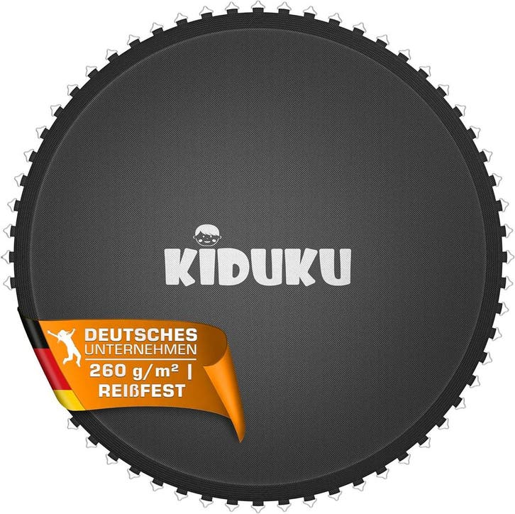 Springmat - Springdoek - Trampoline - 366 cm - Zwart - KIDUK, Kinderen en Baby's, Speelgoed | Buiten | Trampolines, Nieuw, Verzenden