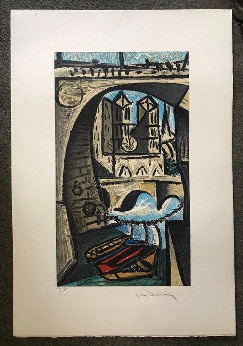 Pablo Picasso (1881-1973) - Notre Dame de París, Antiek en Kunst, Antiek | Overige Antiek