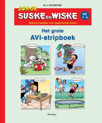 Het grote AVI stripboek / Junior Suske en Wiske, Boeken, Verzenden, Gelezen, Willy Vandersteen