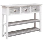 vidaXL Dressoir 108x30x76 cm massief paulowniahout, Huis en Inrichting, Kasten | Dressoirs, Verzenden, Nieuw