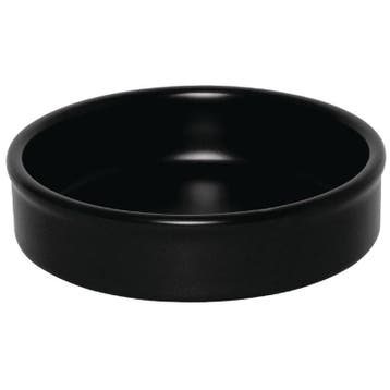 Schaaltjes | Keramiek | Zwart | 6 Stuks | Ø134x30(h)mm, Verzenden, Nieuw in verpakking