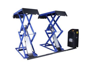 Veiling - Dubbele schaarlift master-slave 3500kg 400V, Nieuw