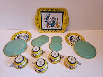 Mickey Mouse - 13 Toy - J.Chein & Co - 1950, Verzamelen, Nieuw