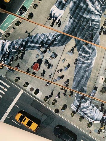 Jr (1983) - Migrants Walking New York City