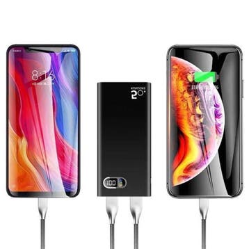 Compacte Powerbank 50.000mAh Dual 2x USB Poort  - LED, Verzenden, Nieuw, Allpowers