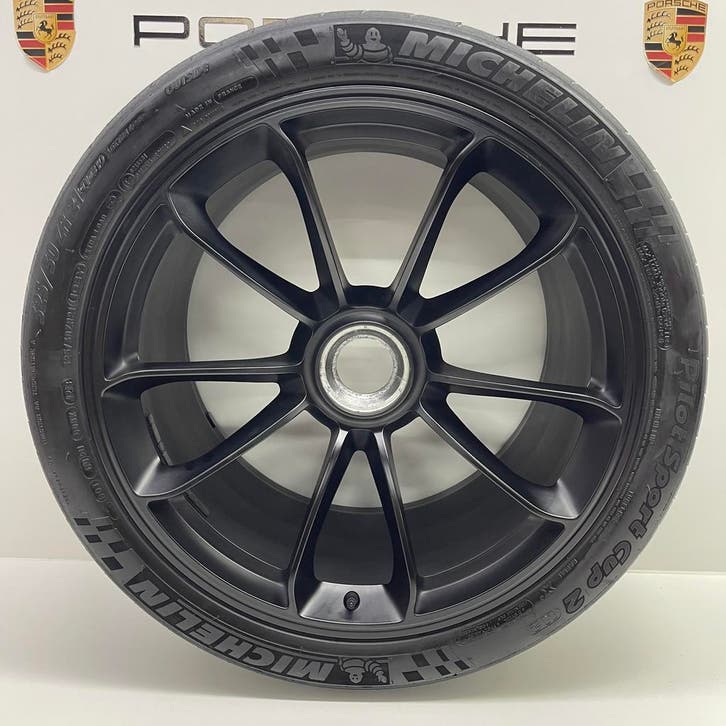 Porsche 991 GT3 20inch velgen met Michelin Pilot Sport Cup 2, Autos : Pièces & Accessoires, Pneus & Jantes, Enlèvement