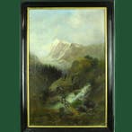 Wladimir Jettel (1843-1910) - Begegnung der Jäger