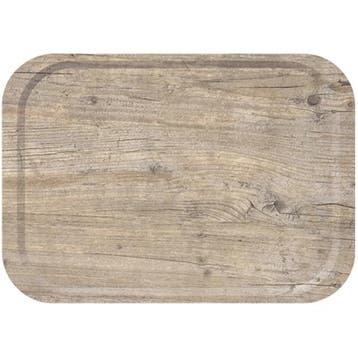Dienblad | Laminaat | Houtlook | Antislip | Stapelbaar |, Verzenden