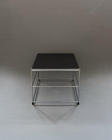 Upcycled - Bijzettafel - Chroom, Staal - Opgeknapte