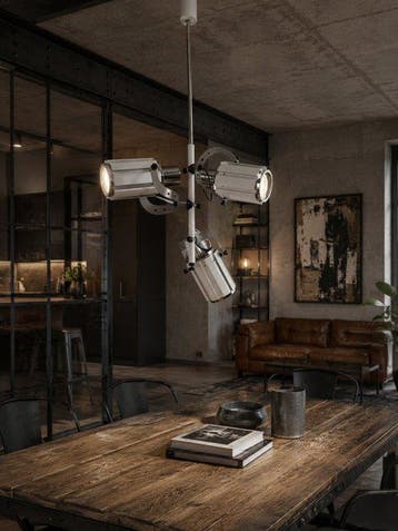 Produzione Italiana - Lamp - Aluminium - Modulair en