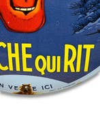 Vache qui rit - Emaille plaat - Emaille