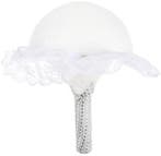 Bridy Bruidsboekethouder kunstbloemen met Kantrand en Strass, Nieuw