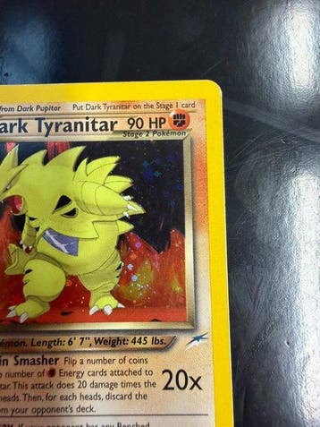 Pokémon - 1 Card - Tyranitar - WOTC - Neo Destiny