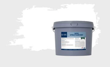 Wixx Structuurverf Mat - 10L Wit 10L, Verzenden, Nieuw, Wit