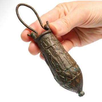 Oude Egypte, Ptolemeïsch Brons Situla met godheden