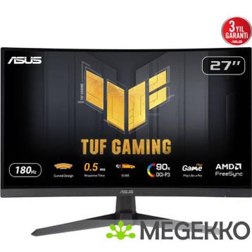 ASUS TUF Gaming VG27WQ3B 27  Quad HD 180Hz VA Gaming monitor, Verzenden, Nieuw