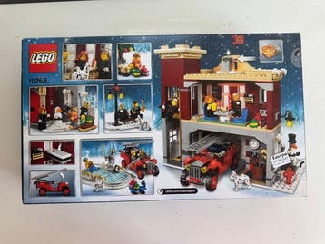 Lego Set - 10263 - Seasonal - Winter Village Fire Station -