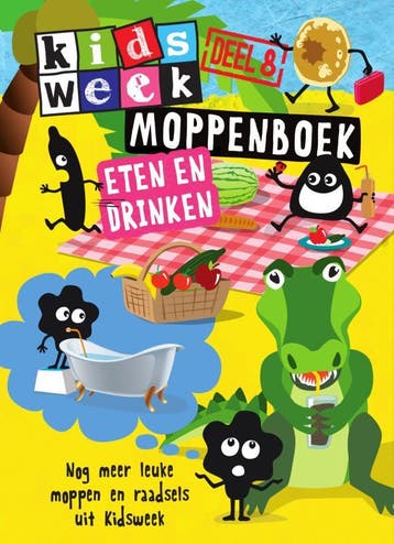 Moppenboek eten en drinken / Kidsweek / 8 9789000361786, Verzenden, Zo goed als nieuw