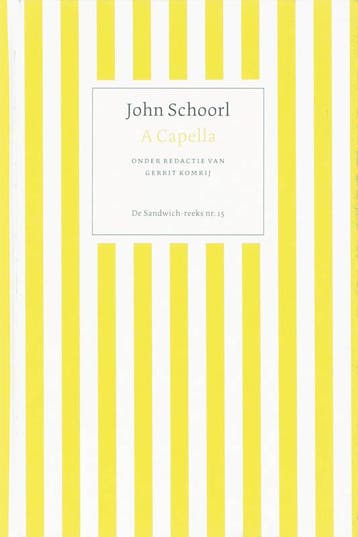 A capella / Sandwich-reeks / 15 9789055158645 J. Schoorl, Verzenden, Gelezen, J. Schoorl