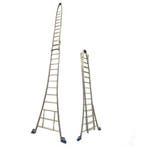 Solide 2-delige ruitenwasserladder 2×14 sporten, Nieuw, Ophalen of Verzenden, Ladder, Opvouwbaar of Inschuifbaar