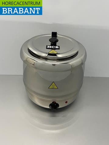 Acier inoxydable HCB Bouilloire Soupière 10 litres 230V, Verzenden