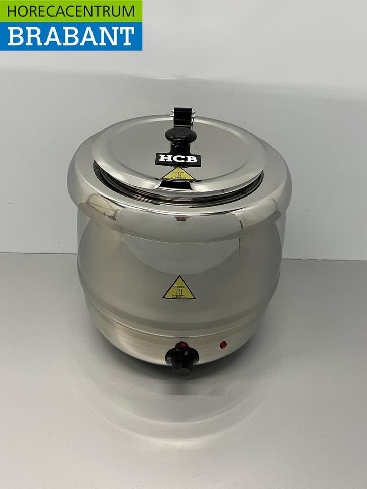 Acier inoxydable HCB Bouilloire Soupière 10 litres 230V, Articles professionnels, Horeca | Équipement de cuisine, Envoi