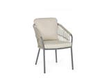 Suns Nappa tuinstoel Knot - Royal grey - camel - natural, Nieuw