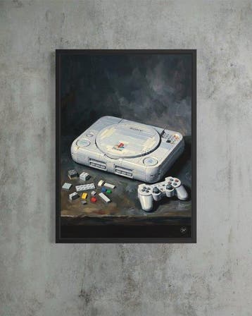 SDIMART - PlayStation One Lego Art Bricks Limited Edition, Nieuw