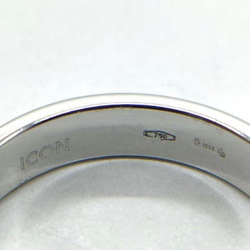 Gucci - Bague - 18 carats Or blanc - icône
