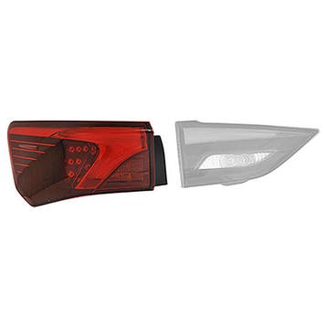 Toyota Avensis 2015-2018 Achterlicht Links Sedan Buiten Vale, Verzenden
