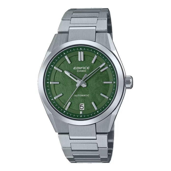 Casio - Casio Edifice Automatico Green Dial - Sans prix de, Handtassen en Accessoires, Horloges | Heren