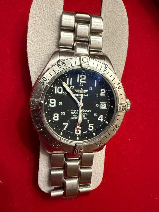 Breitling - Superocean - A17345 - Homme - 2000-2010, Handtassen en Accessoires, Horloges | Heren