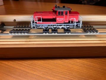 D-Marin H0 - Model treinbevestiging (1) - Rollenbank met LED