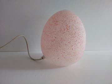 WLP Leuchten - Lampe de table - Verre - Egg Lamp - Ei Lamp -, Antiek en Kunst