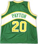 NBA - Gary Payton - Autograph - Groene op maat gemaakte, Nieuw