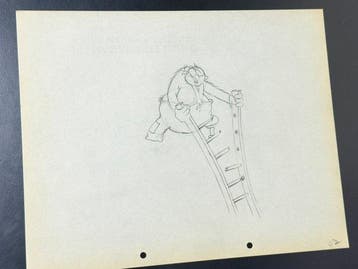 Walt Disney - Pete Productietekening - Building a Building, Nieuw