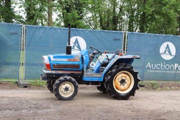 Veiling: Minitractor Iseki TA210F Diesel 21pk, Ophalen