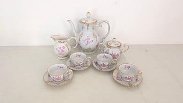 Richard Ginori - Koffieservies (11) - Porselein - Forma