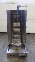 Doner Grill, motor onder met 4 branders, gas