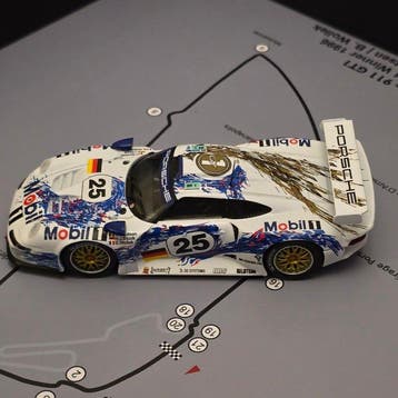 Artwork - Porsche - PORSCHE 911 GT1 winner of 1996 Gt1 Class