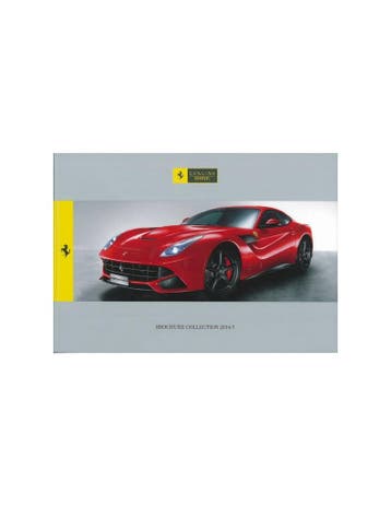 2014 FERRARI COLLECTION BROCHURE ITALIAANS ENGELS