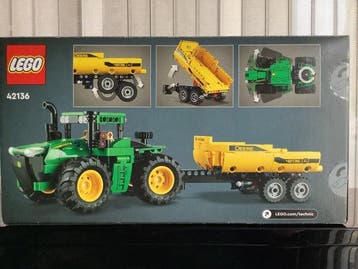 Lego Set - 42136 - Technic - John Deere 9620R 4WD, Kinderen en Baby's, Nieuw