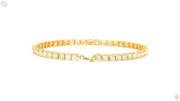Zonder minimumprijs - Armband - 14 karaat Geel goud -