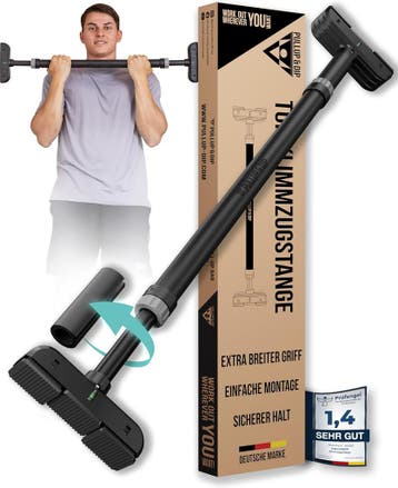 Deur-optrekstang | Retour deal | Nu extra goedkoop, Sport en Fitness, Fitnessmaterialen, Verzenden, Zo goed als nieuw, Rug, Oprekstang