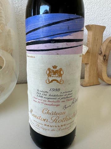 1980 Château Mouton Rothschild - Pauillac 1er Grand Cru