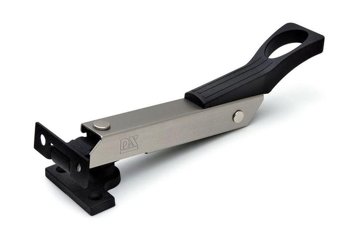 Raamuitzetter wegdraaibaar geborsteld RVS - voor ventilat..., Doe-het-zelf en Bouw, Hang- en Sluitwerk, Schuif of Grendel, Nieuw