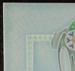 Jugendstil Carreau - Floraal décor - H. Richards - Art