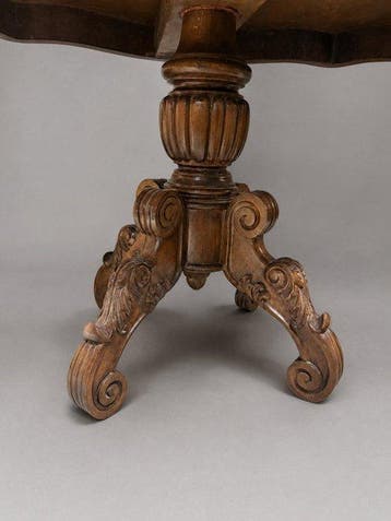 Tafel - Walnoot, Hout, Fineer