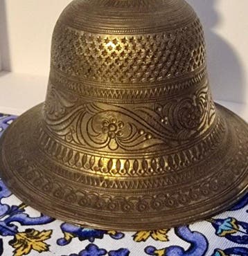 Waterpijp Basis - Messing - India - Mughal Dynastie – III