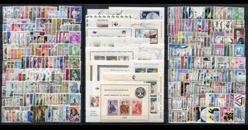 België 1960/1969 - 10 volledige jaargangen - OBP/COB, Postzegels en Munten, Postzegels | Europa | België, Gestempeld